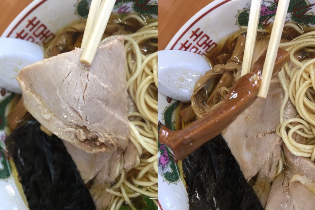 陸王　鶏出汁醤油　具