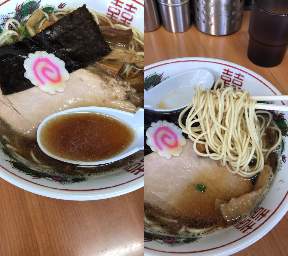 陸王　煮干味　麺とスープ